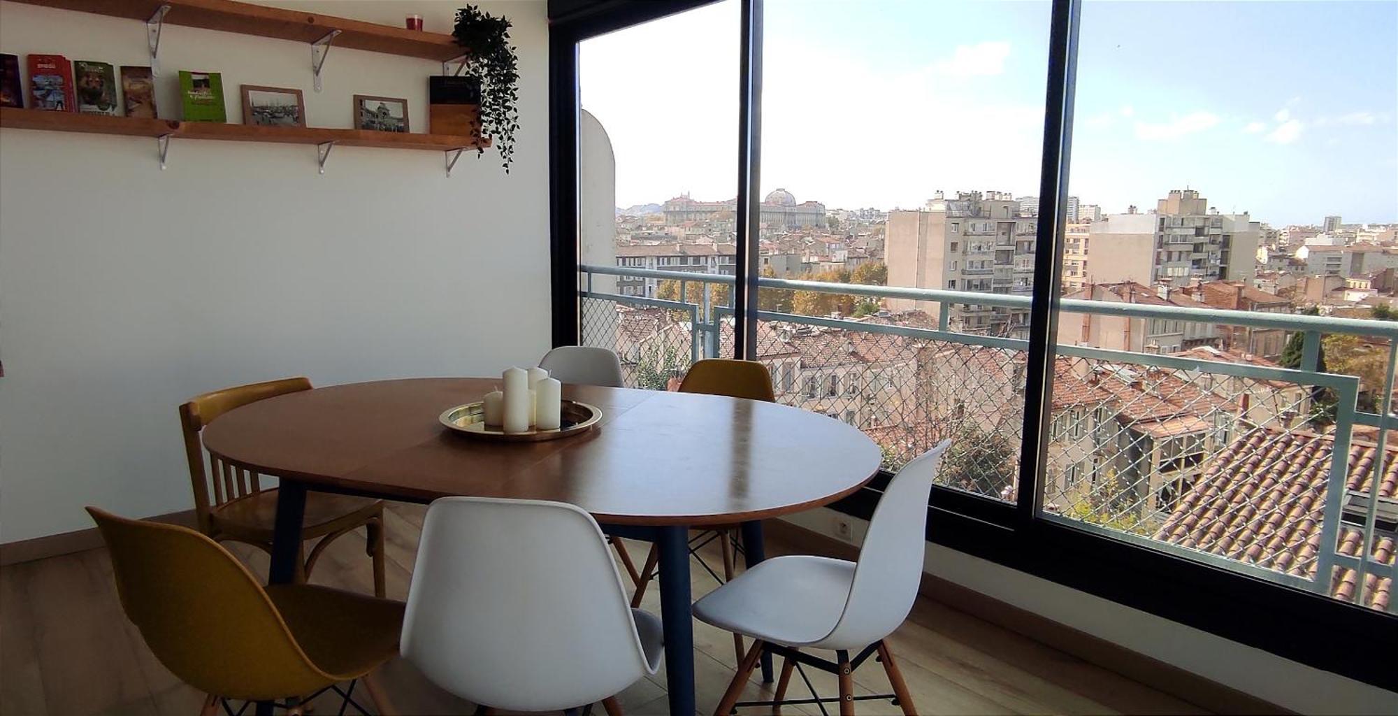 Apartamento Le Rooftop De La Belle De Mai - T3 60m2 Avec Vue *